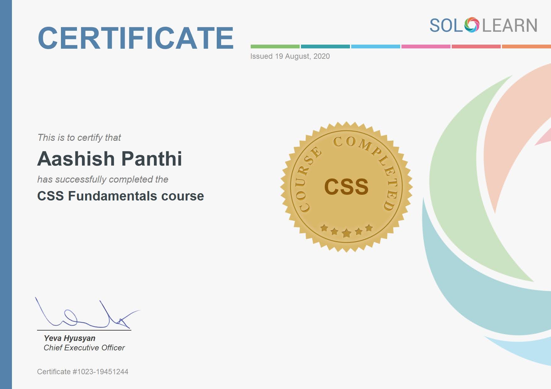 CSS Fundamentals Course by Sololearn